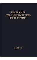 Ergebnisse Der Chirurgie Und Orthopädie