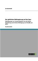 göttlichen Weltregierung auf der Spur
