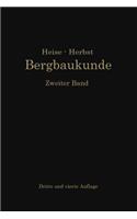 Lehrbuch Der Bergbaukunde