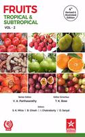 Fruits: Tropical and Subtropical Vol 2 4th Revised and Illustrated edn (9789390435807)