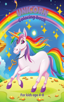 Unicorn Coloring Book for Kids 4-8