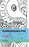 Artistic Mosaics Coloring Book by Fun Belly