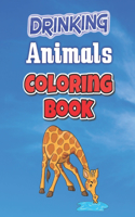 Drinking Animals Coloring Book