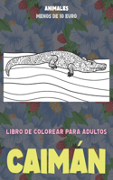 Libro de colorear para adultos - Menos de 10 euro - Animales - Caimán