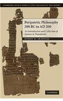 Peripatetic Philosophy, 200 BC to Ad 200