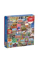 Snapshots of America 500 Piece Puzzle