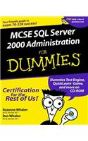 MCSE SQL Server 7 Administration For Dummies