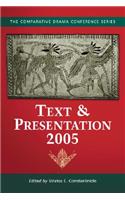 Text & Presentation, 2005