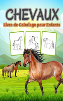 Chevaux Livre de Coloriage pour Enfants