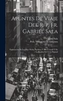 Apuntes De Viaje Del R. P. Fr. Gabriel Sala