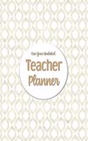 One Year Undated Teacher Planner