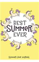 Best Summer Ever Summer Camp Journal
