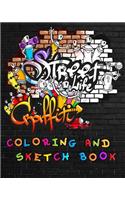 Street Life Grafiti Coloring And Sketch Book