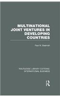 Multinational Joint Ventures in Developing Countries