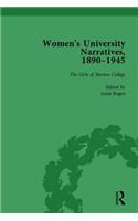 Women's University Narratives, 1890–1945, Part I Vol 2