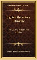 Eighteenth Century Literature