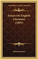 Essays on English Literature (1891)