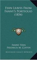 Fern Leaves from Fanny's Portfolio (1854)