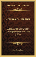 Grammaire Francaise
