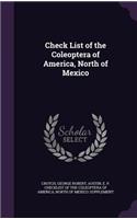 Check List of the Coleoptera of America, North of Mexico