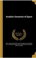 Analytic Geometry of Space