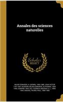 Annales des sciences naturelles