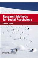 Research Methods for Social Psychology