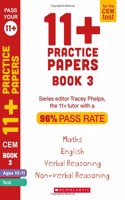 11+ Practice Papers for the CEM Test Ages 10-11 - Book 3