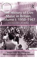 History of Live Music in Britain, Volume I