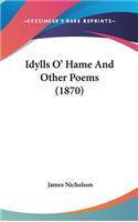 Idylls O' Hame and Other Poems (1870)