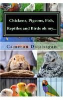 Chickens, Pigeons, Fish, Reptiles and Birds oh my...