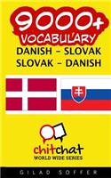 9000+ Danish - Slovak Slovak - Danish Vocabulary