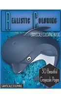 Realistic Coloring Grayscale Dolphins: Realistic Coloring Grayscale Dolphins (Grayscale Animals) (Animals Grayscale) (Adult Coloring Books) (Grayscale Coloring Books) (Grayscale Adult Col(Realistic Coloring Grayscale Dolphins)