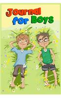 Journal For Boys: Blank Journal Notebook To Write In