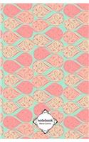 Notebook Journal Lined, Blank No Lined Art V.10