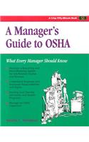 A Manager's Guide to Osha