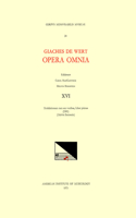 CMM 24 Giaches de Wert (1535-1596), Opera Omnia, Edited by Carol MacClintock (Secular Music) and Melvin Bernstein (Sacred Music). Vol. XVI [Motets] (Modulationum Cum Sex Vocibus, Liber Primus, 1581)