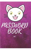 Password Book Cat