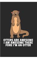 Otter Notizbuch