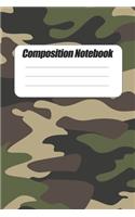 Nifty Notebook Dark Green Camouflage