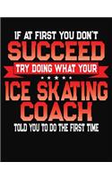 If At First You Don't Succeed Try Doing What Your Ice Skating Coach Told You To Do The First Time