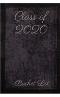 Class of 2020 Bucket List