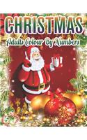 Christmas Adults Colour By Numbers