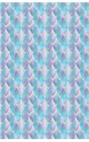 Dot Grid Journal Notebook: Blue Dragonscale - Bullet Planner Book - Dotted Grid - 5.5 X 8.5" 120 Pg - DIY Weekly Spread - Organizer - Habit Tracker- Gift