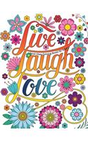 Good Vibes Coloring Books For Adults