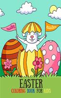 Happy Easter Coloring Book for Kids