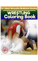 WRESTLING Coloring book for Adults Relaxation Meditation Blessing