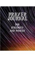 Prayer Journal for Strength and Power