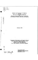 Summary and Analysis of Comments on the Notice of Proposed Rulemaking for Emission Standards and Test Procedures for Methanol-Fueled Vehicles and Engines