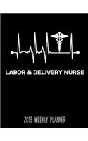 Labor & Delivery Nurse 2019 Weekly Planner